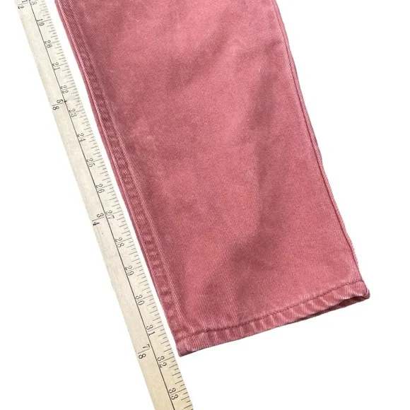 Levis 550 Vintage Jeans 32 x 32 Orange Tab Denim 90s Red Faded Made In USA